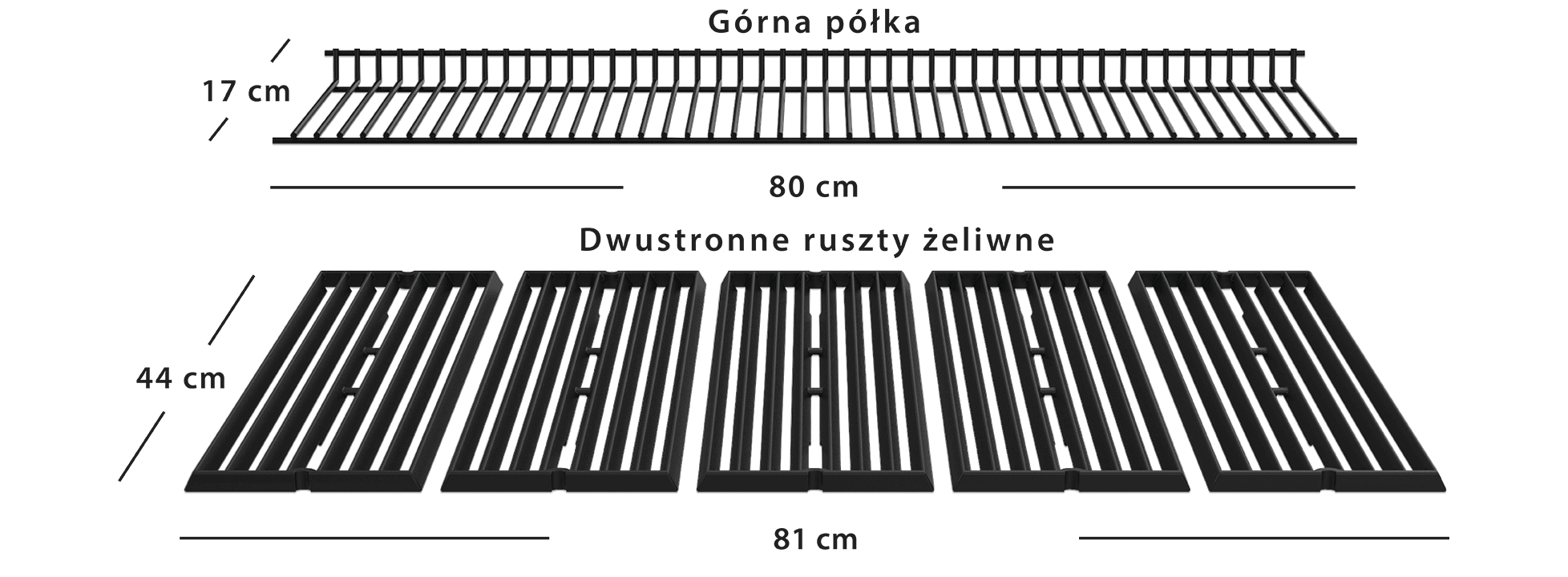 Wymiary rusztu Baron 590 